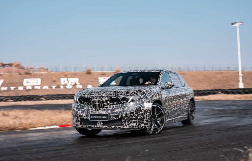 BMW: primele imagini cu noua variantă alungită a lui iX3, pentru piața din China - Poza 35 BMW: primele imagini cu noua variantă alungită a lui iX3, pentru piața din China - Poza 35