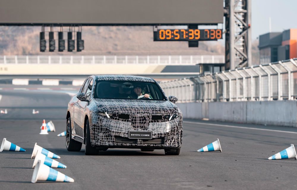 BMW: primele imagini cu noua variantă alungită a lui iX3, pentru piața din China - Poza 36 BMW: primele imagini cu noua variantă alungită a lui iX3, pentru piața din China - Poza 36