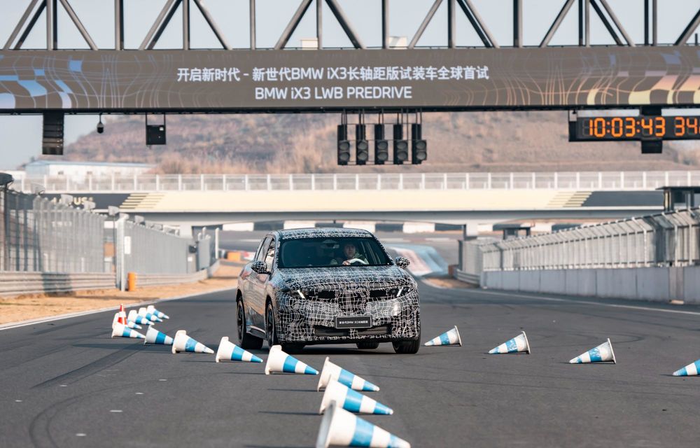 BMW: primele imagini cu noua variantă alungită a lui iX3, pentru piața din China - Poza 37 BMW: primele imagini cu noua variantă alungită a lui iX3, pentru piața din China - Poza 37