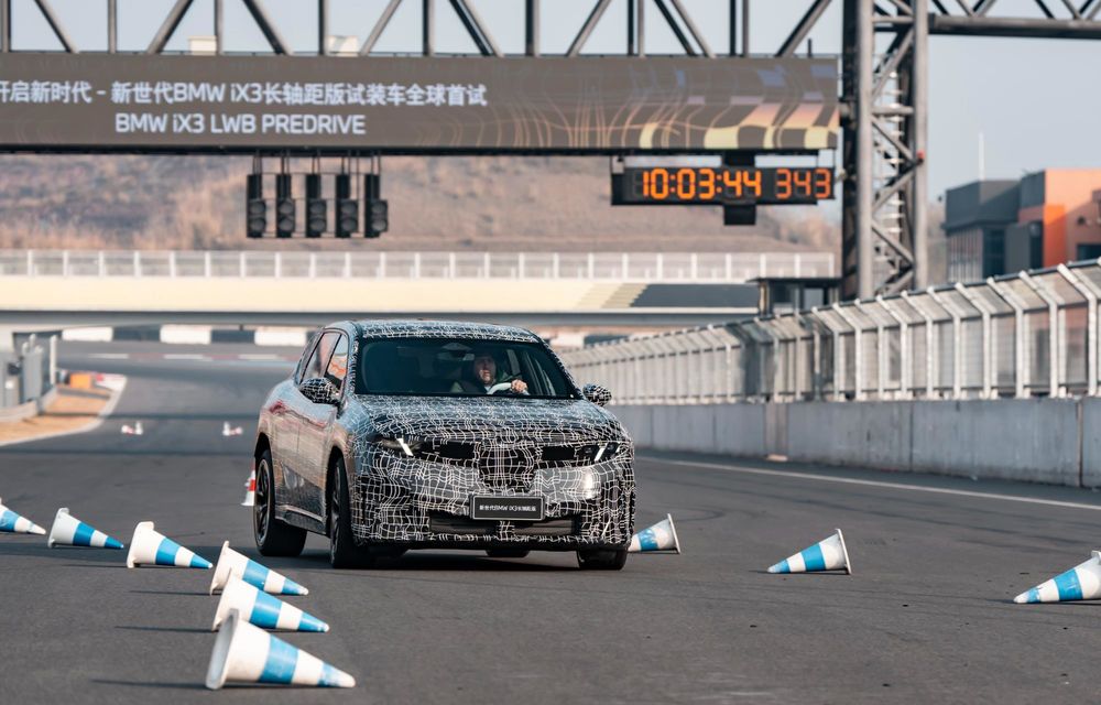 BMW: primele imagini cu noua variantă alungită a lui iX3, pentru piața din China - Poza 38 BMW: primele imagini cu noua variantă alungită a lui iX3, pentru piața din China - Poza 38