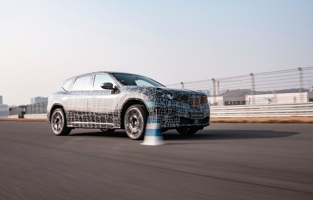 BMW: primele imagini cu noua variantă alungită a lui iX3, pentru piața din China - Poza 44 BMW: primele imagini cu noua variantă alungită a lui iX3, pentru piața din China - Poza 44