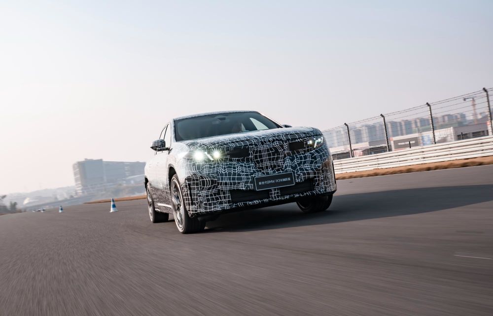 BMW: primele imagini cu noua variantă alungită a lui iX3, pentru piața din China - Poza 45 BMW: primele imagini cu noua variantă alungită a lui iX3, pentru piața din China - Poza 45