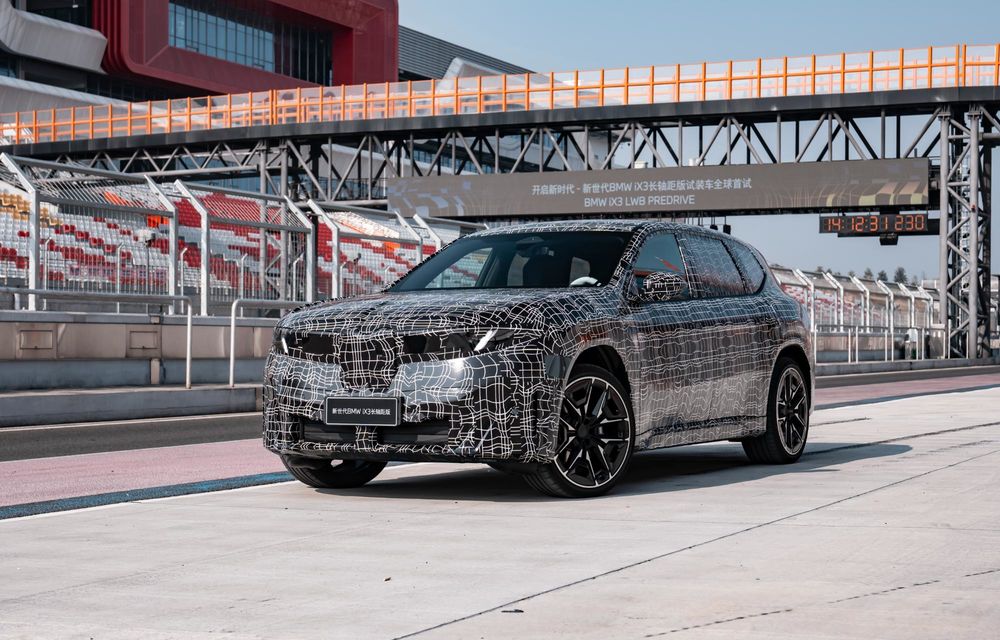 BMW: primele imagini cu noua variantă alungită a lui iX3, pentru piața din China - Poza 47 BMW: primele imagini cu noua variantă alungită a lui iX3, pentru piața din China - Poza 47