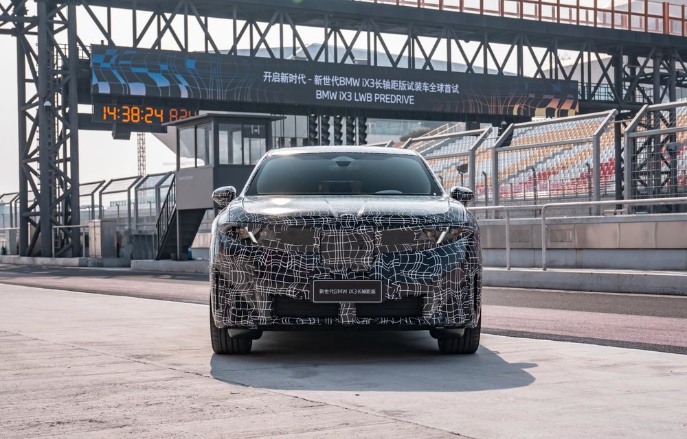 BMW: primele imagini cu noua variantă alungită a lui iX3, pentru piața din China - Poza 53 BMW: primele imagini cu noua variantă alungită a lui iX3, pentru piața din China - Poza 53