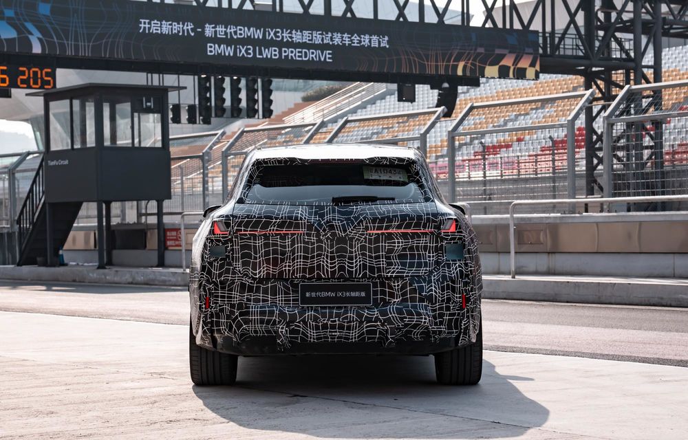 BMW: primele imagini cu noua variantă alungită a lui iX3, pentru piața din China - Poza 55 BMW: primele imagini cu noua variantă alungită a lui iX3, pentru piața din China - Poza 55