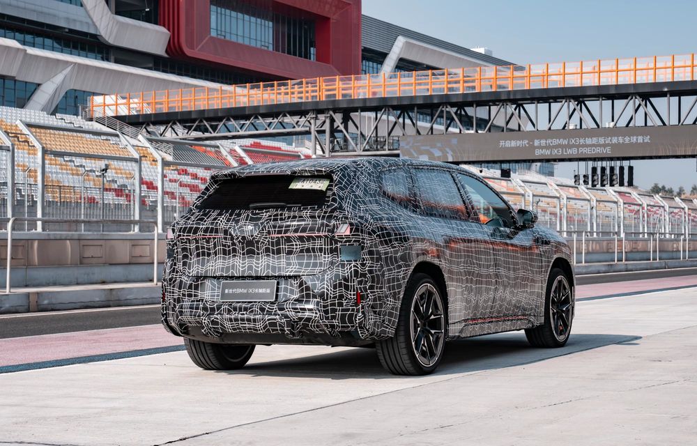 BMW: primele imagini cu noua variantă alungită a lui iX3, pentru piața din China - Poza 60 BMW: primele imagini cu noua variantă alungită a lui iX3, pentru piața din China - Poza 60