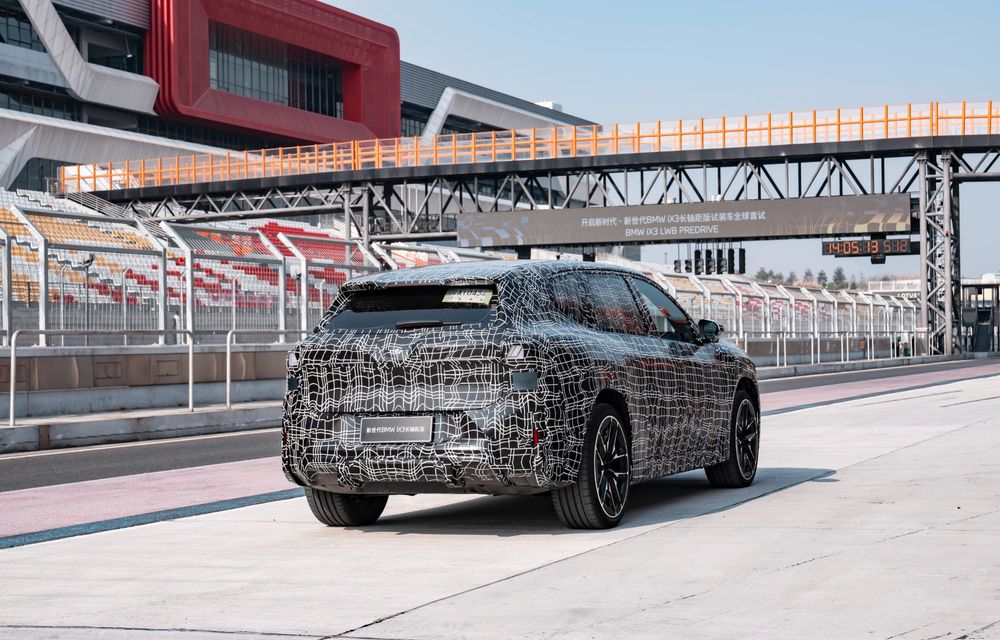 BMW: primele imagini cu noua variantă alungită a lui iX3, pentru piața din China - Poza 61 BMW: primele imagini cu noua variantă alungită a lui iX3, pentru piața din China - Poza 61