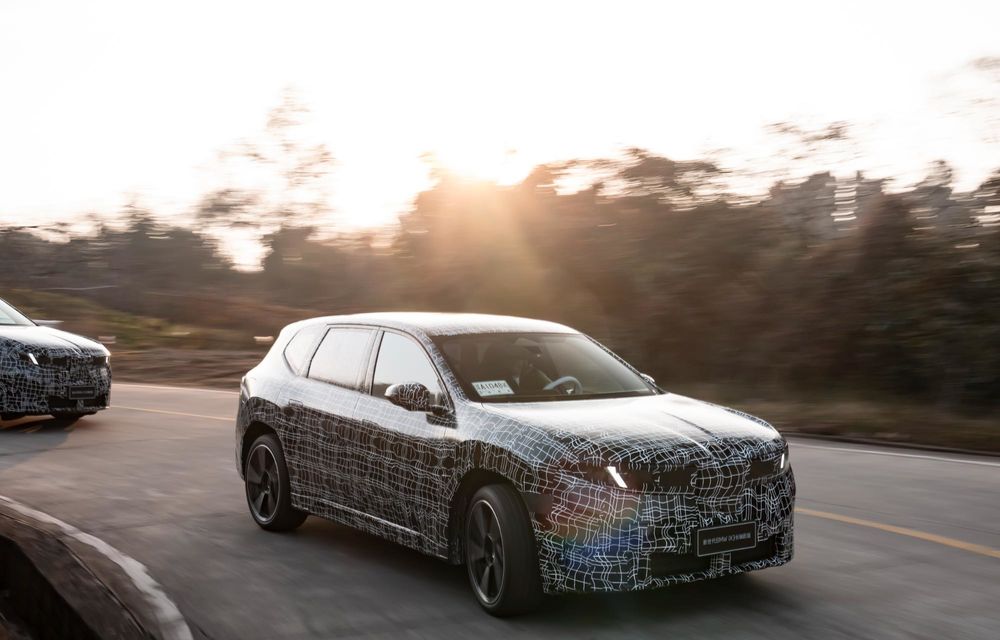 BMW: primele imagini cu noua variantă alungită a lui iX3, pentru piața din China - Poza 75 BMW: primele imagini cu noua variantă alungită a lui iX3, pentru piața din China - Poza 75