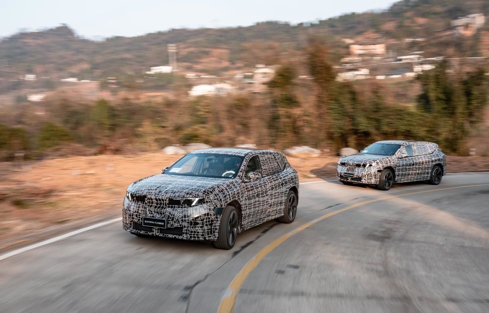 BMW: primele imagini cu noua variantă alungită a lui iX3, pentru piața din China - Poza 76 BMW: primele imagini cu noua variantă alungită a lui iX3, pentru piața din China - Poza 76