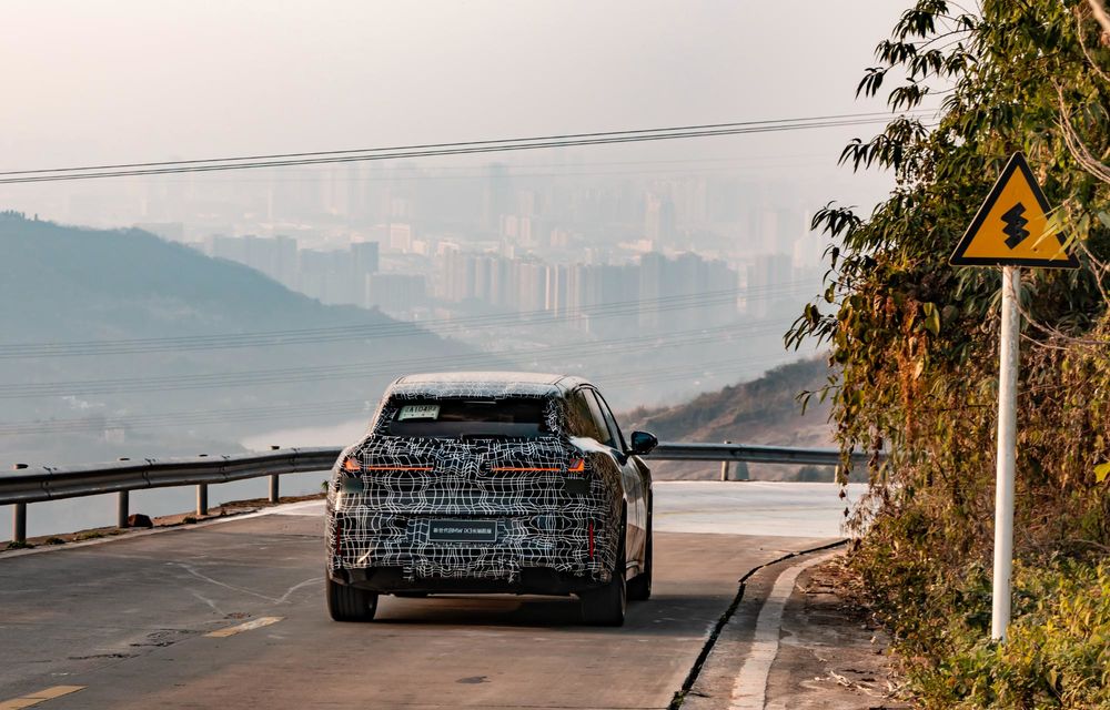 BMW: primele imagini cu noua variantă alungită a lui iX3, pentru piața din China - Poza 82 BMW: primele imagini cu noua variantă alungită a lui iX3, pentru piața din China - Poza 82