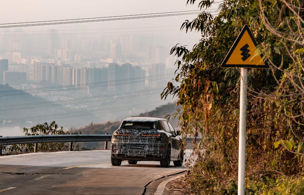 BMW: primele imagini cu noua variantă alungită a lui iX3, pentru piața din China - Poza 83 BMW: primele imagini cu noua variantă alungită a lui iX3, pentru piața din China - Poza 83
