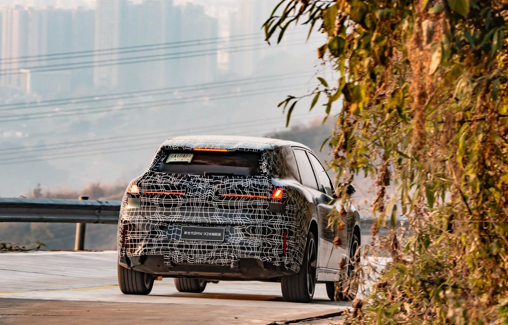 BMW: primele imagini cu noua variantă alungită a lui iX3, pentru piața din China - Poza 85 BMW: primele imagini cu noua variantă alungită a lui iX3, pentru piața din China - Poza 85