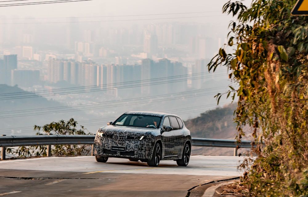 BMW: primele imagini cu noua variantă alungită a lui iX3, pentru piața din China - Poza 86 BMW: primele imagini cu noua variantă alungită a lui iX3, pentru piața din China - Poza 86