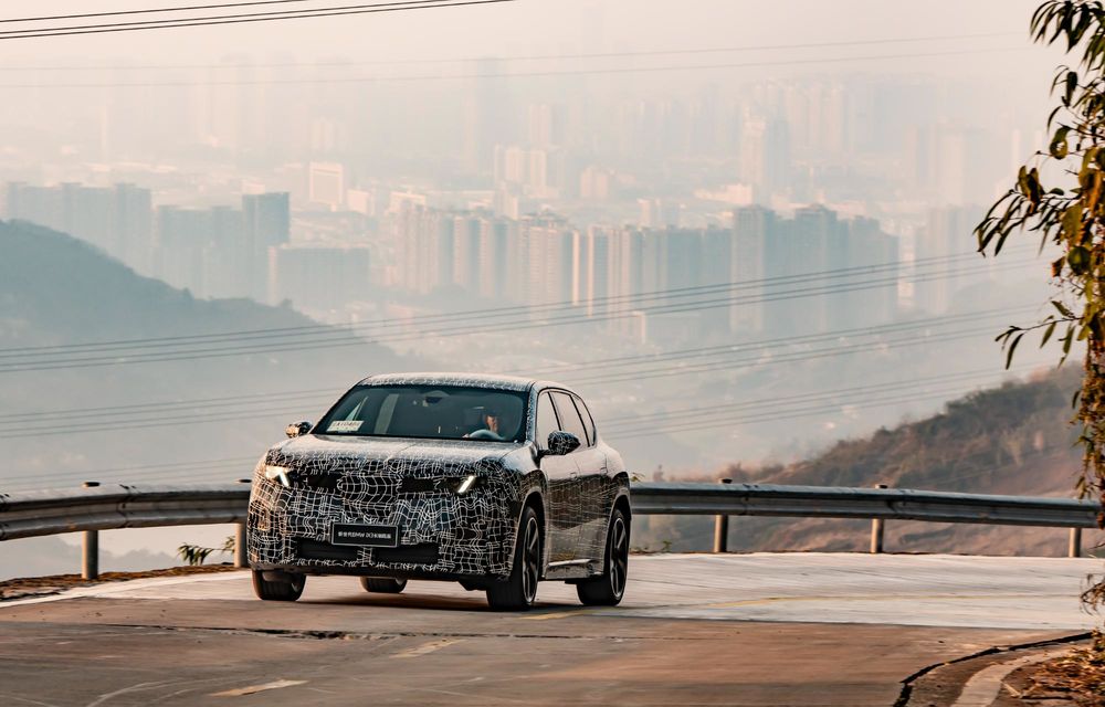 BMW: primele imagini cu noua variantă alungită a lui iX3, pentru piața din China - Poza 87 BMW: primele imagini cu noua variantă alungită a lui iX3, pentru piața din China - Poza 87