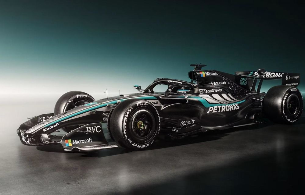 F1: Mercedes prezintă grafica monopostului din 2026 - Poza 1