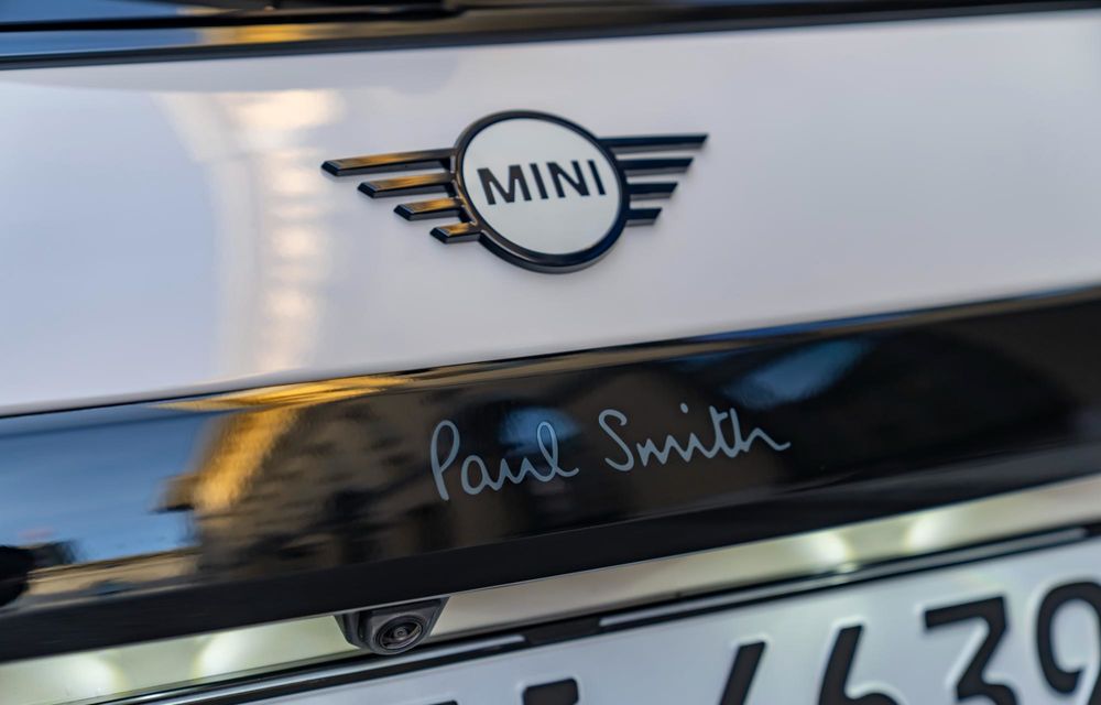 Ediție specială Paul Smith pentru întreaga familie Mini Cooper. Disponibilă și în România - Poza 11