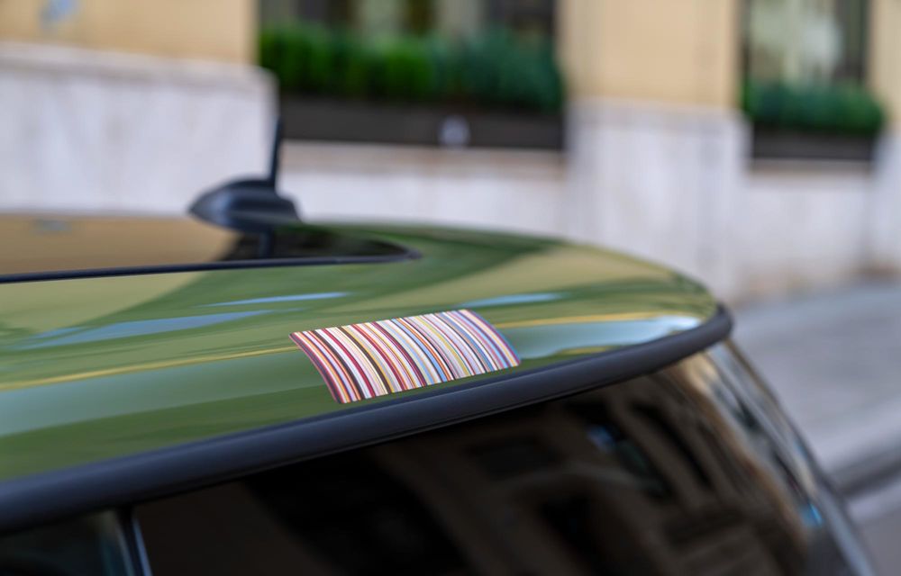 Ediție specială Paul Smith pentru întreaga familie Mini Cooper. Disponibilă și în România - Poza 13