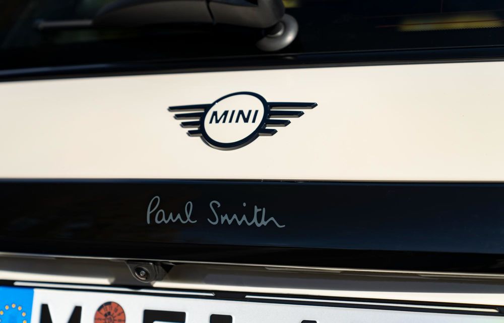 Ediție specială Paul Smith pentru întreaga familie Mini Cooper. Disponibilă și în România - Poza 14