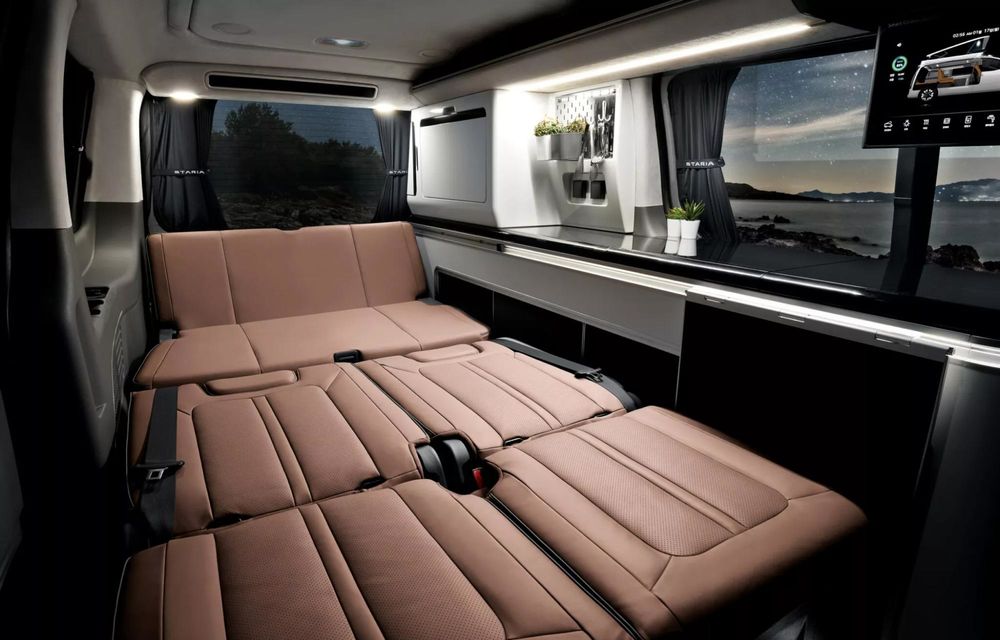 Hyundai prezintă Staria Camper Electric, un concept de camper premium - Poza 5