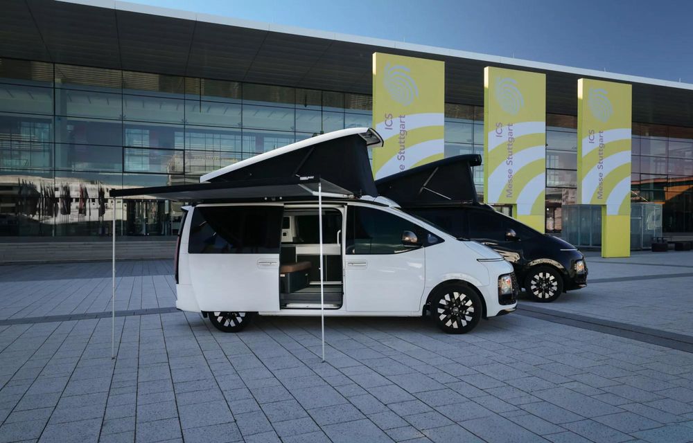 Hyundai prezintă Staria Camper Electric, un concept de camper premium - Poza 3
