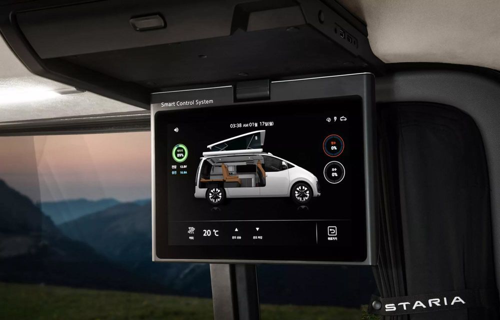 Hyundai prezintă Staria Camper Electric, un concept de camper premium - Poza 9
