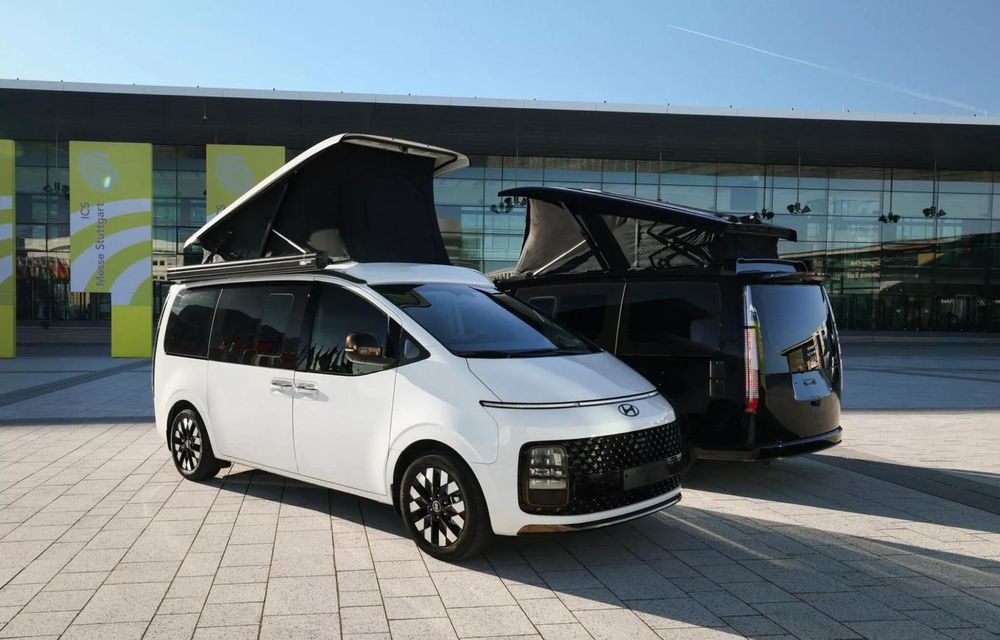 Hyundai prezintă Staria Camper Electric, un concept de camper premium - Poza 1