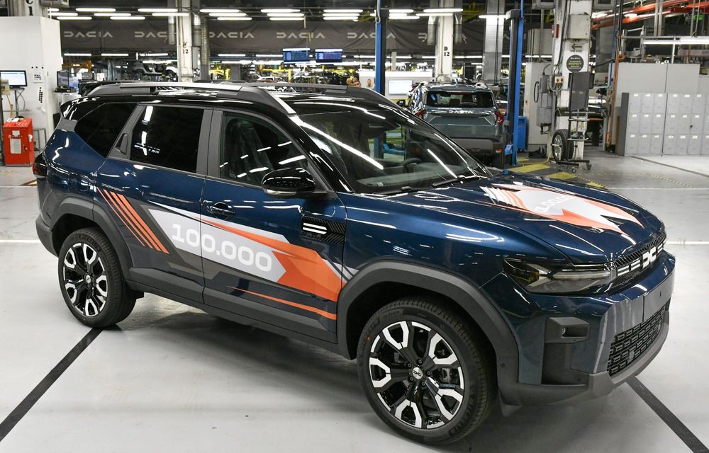 Dacia Bigster atinge borna de 100.000 de exemplare produse - Poza 2