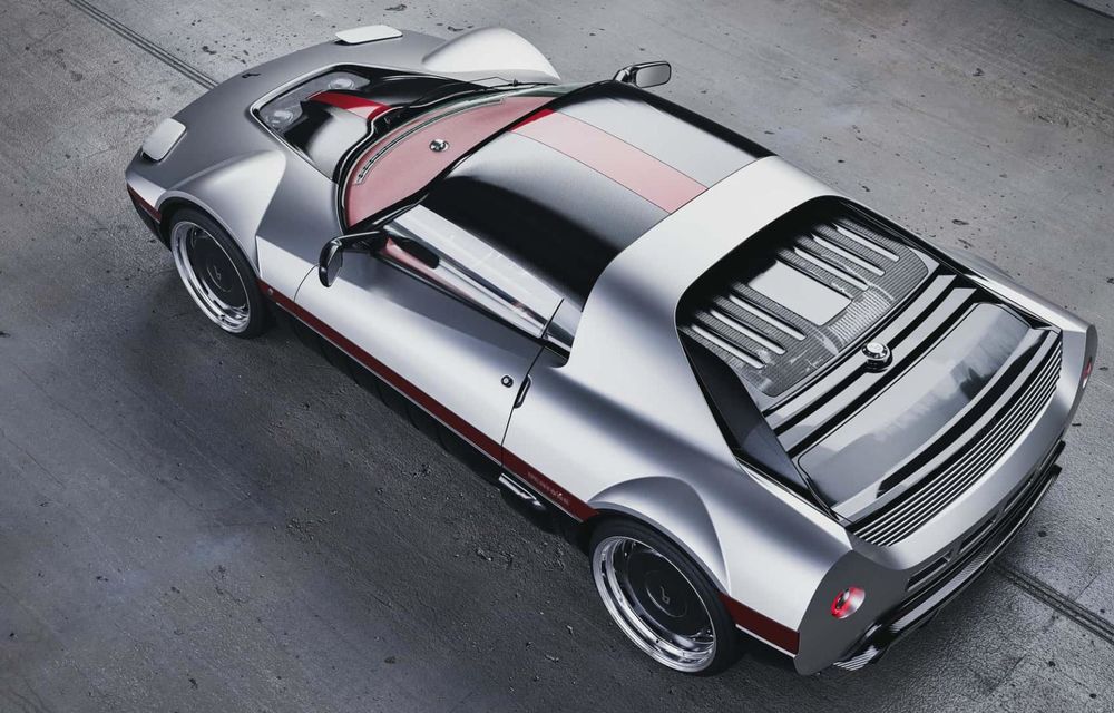 Noul Bertone Runabout, un supercar în stil retro cu motor V6 - Poza 14