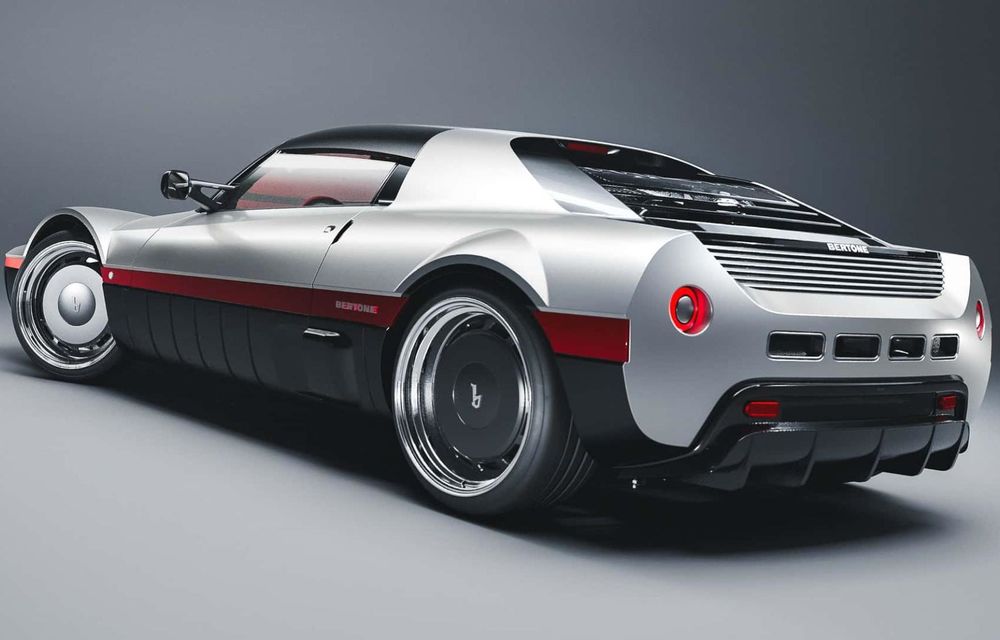 Noul Bertone Runabout, un supercar în stil retro cu motor V6 - Poza 15