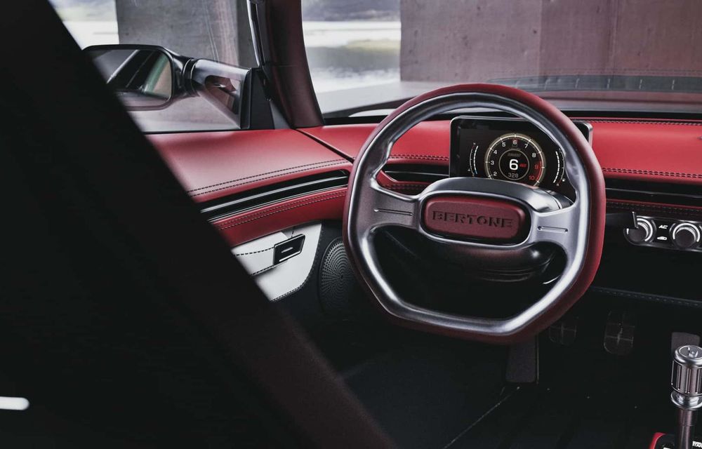 Noul Bertone Runabout, un supercar în stil retro cu motor V6 - Poza 24