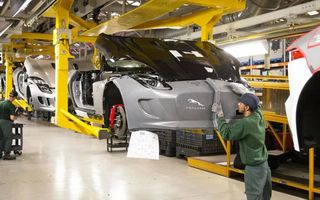 Producția auto din Marea Britanie a ajuns la cel mai mic nivel din ultimii 73 de ani