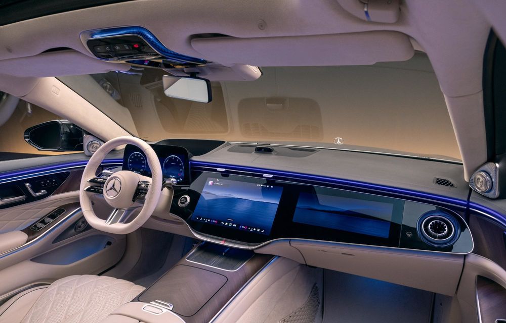 Noul Mercedes-Benz Clasa S facelift, cel mai avansat model din istoria mărcii - Poza 43