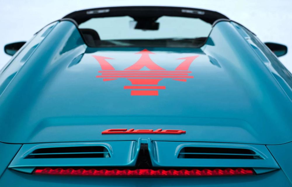 Maserati MCPura Cielo Frozen Magma: ediție specială unicat - Poza 3