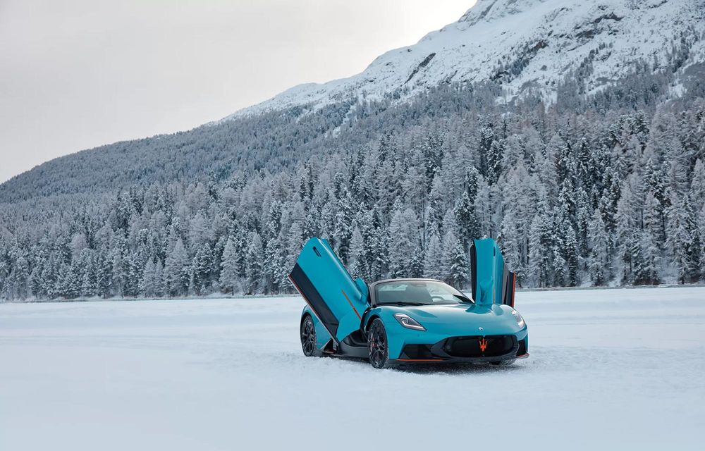 Maserati MCPura Cielo Frozen Magma: ediție specială unicat - Poza 2