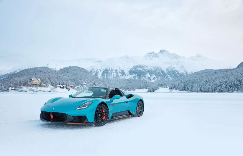Maserati MCPura Cielo Frozen Magma: ediție specială unicat - Poza 1