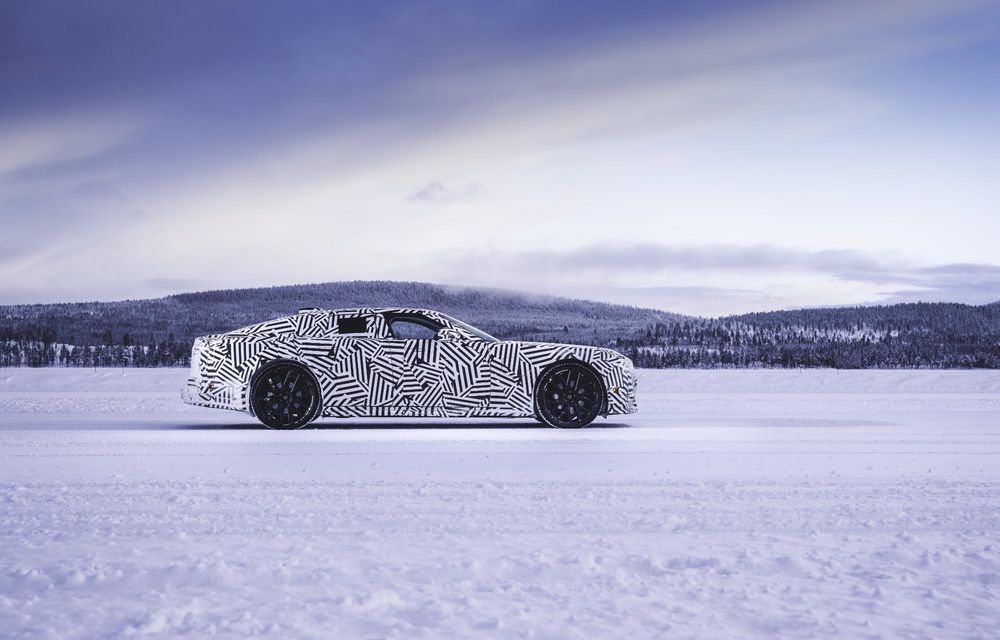 Jaguar: imagini noi cu viitorul model electric în timpul testelor extreme de iarnă - Poza 5