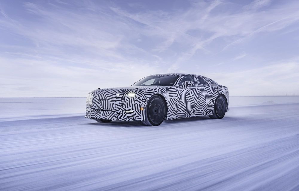 Jaguar: imagini noi cu viitorul model electric în timpul testelor extreme de iarnă - Poza 7