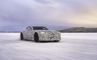 Jaguar: imagini noi cu viitorul model electric în timpul testelor extreme de iarnă