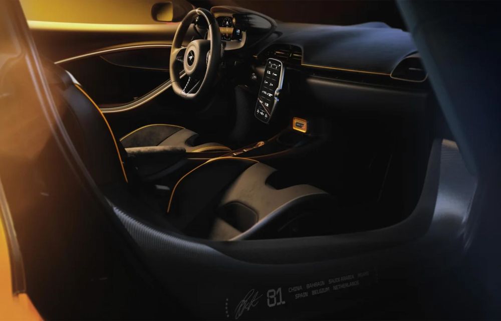McLaren sărbătorește titlul din Formula 1 cu o ediție limitată Artura Spider - Poza 3