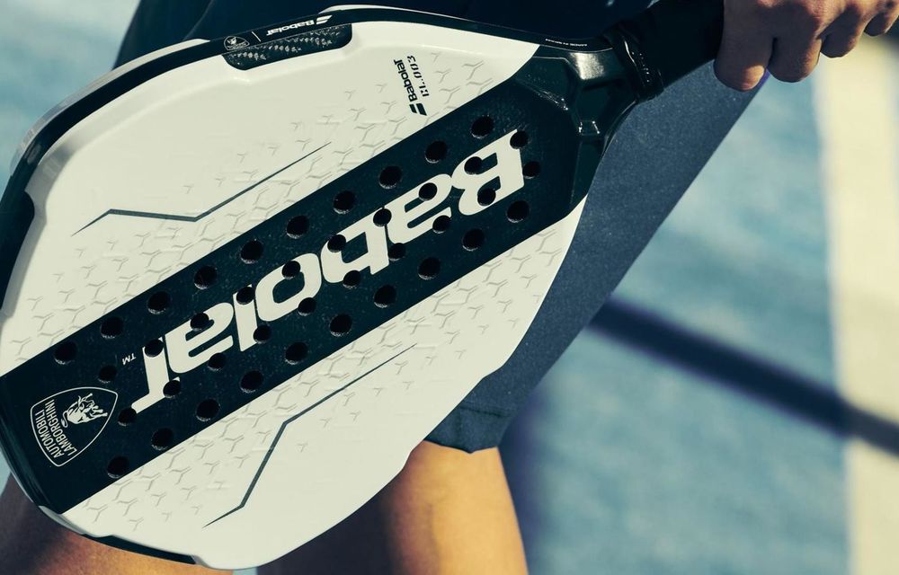 Lamborghini: colaborare cu Babolat pentru o nouă rachetă de padel - Poza 1