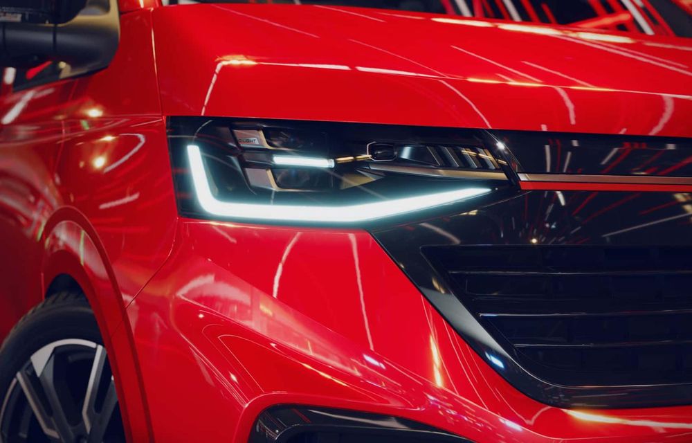 Noul Volkswagen Transporter Sportline: versiune sportivă, cu suspensie nouă și jante de 19 inch - Poza 4
