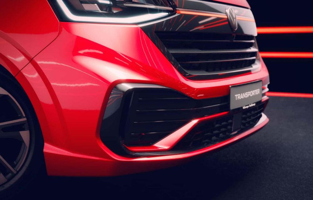 Noul Volkswagen Transporter Sportline: versiune sportivă, cu suspensie nouă și jante de 19 inch - Poza 6