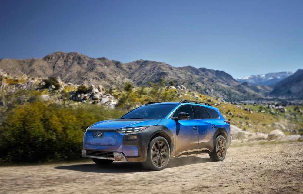 Subaru a demarat producția noului SUV electric E-Outback - Poza 1