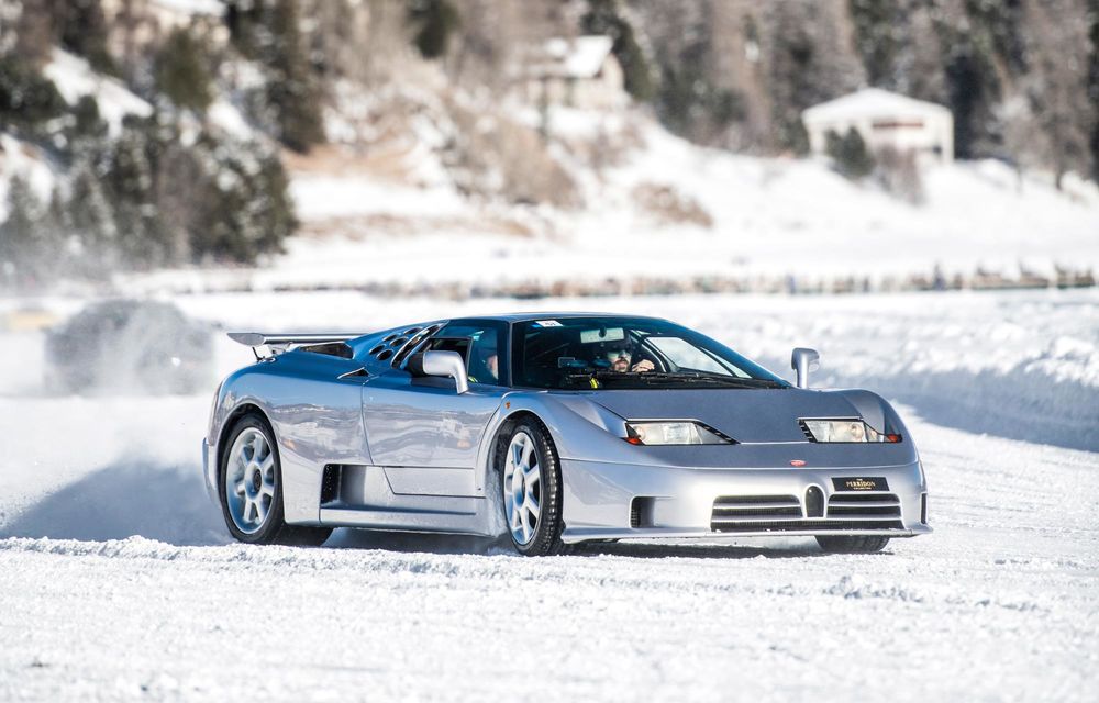 Bugatti a scos modelele sale exotice pe zăpada din Elveția - Poza 7