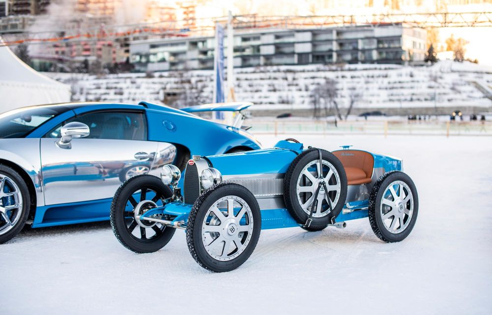 Bugatti a scos modelele sale exotice pe zăpada din Elveția - Poza 11