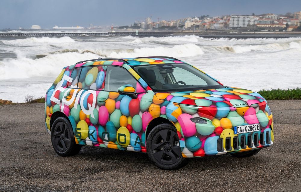 Primele imagini cu viitoarea Skoda Epiq: până la 430 de kilometri autonomie - Poza 1