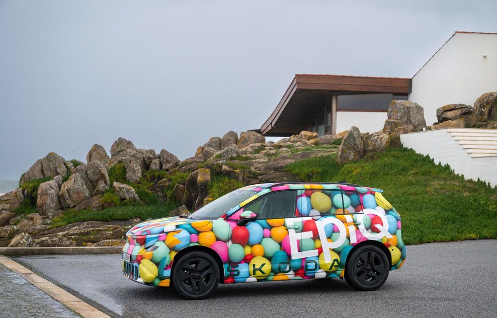 Primele imagini cu viitoarea Skoda Epiq: până la 430 de kilometri autonomie - Poza 23