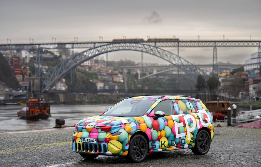 Primele imagini cu viitoarea Skoda Epiq: până la 430 de kilometri autonomie - Poza 34