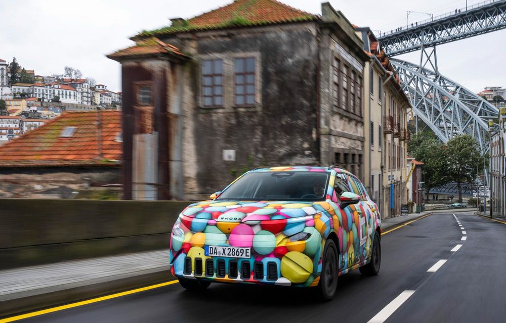 Primele imagini cu viitoarea Skoda Epiq: până la 430 de kilometri autonomie - Poza 63