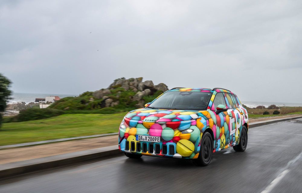Primele imagini cu viitoarea Skoda Epiq: până la 430 de kilometri autonomie - Poza 8